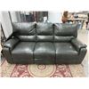 Image 1 : 87" Bonded Leather Manual Reclining Sofa