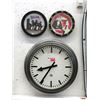 Image 1 : One 20" and Two 11" Wall Clocks