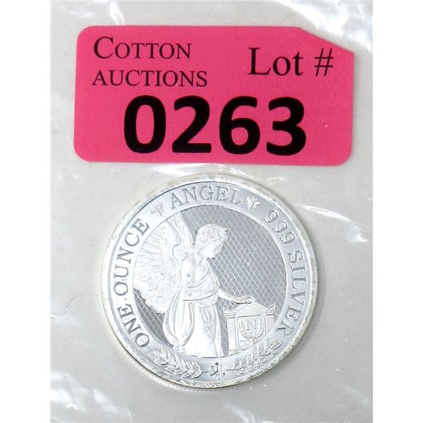 1 Oz. 2021 St. Helena .999 Silver Coin