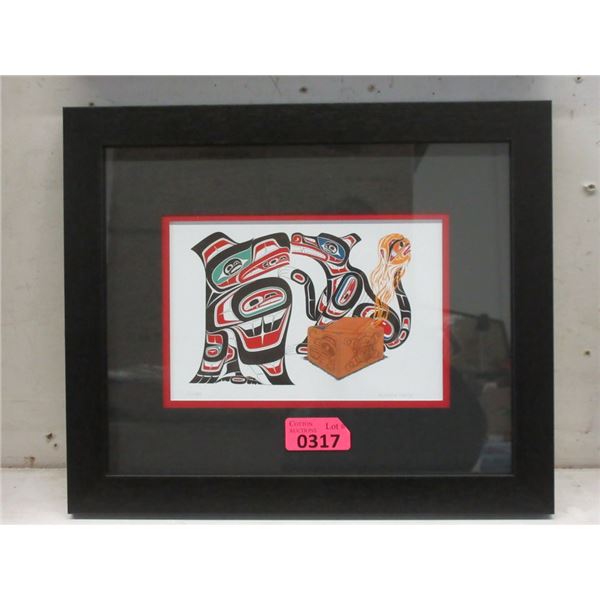 Richard Shorty Framed Print -Escape