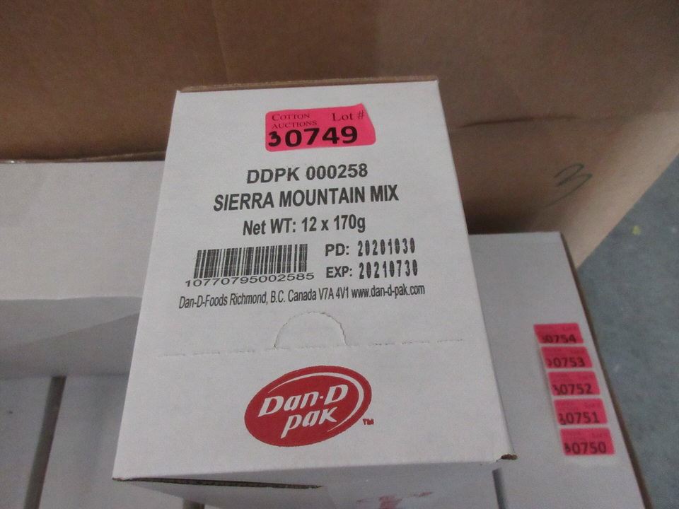 Dda Pack 3 Cases of Dan-D-Pack Trail Mix