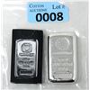 Image 1 : 8 Oz/250 Gram .9999 Silver Germania Mint Bar