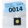 Image 1 : 1 Gram .9999 Fine Gold 2020 Maple Leaf Coin
