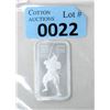 Image 1 : 1 Oz. Samurai Warrior .999 Silver Bar