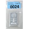Image 1 : 1 Oz. .999 Fine Silver Walking Liberty Bar