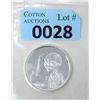 Image 1 : 1 Oz .999 Silver 2021 Republic of Ghana Alien Coin