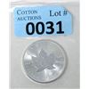 Image 1 : 1 Oz. 2015 Canadian .9999 Silver Maple Leaf Coin