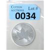 Image 1 : 1 Oz. 2020 Canadian .9999 Silver Maple Leaf Coin