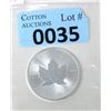 Image 1 : 1 Oz. 2021 Canadian .9999 Silver Maple Leaf Coin