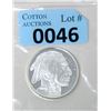 Image 1 : 1 Oz .999 Fine Silver First Nations/Buffalo Round