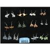 Image 1 : 12 New Pairs of Frederick Design Metal Earrings