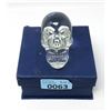 Image 1 : Crystal Skull in Fitted Box - 2.5" x 4" x 3.5"