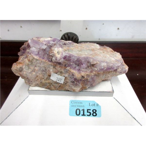 2 KG Rock Formation with Amethyst Crystal