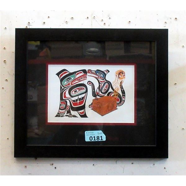 Richard Shorty Framed Print -Escape