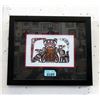 Image 1 : Richard Shorty Framed Print - Frog Copper Design