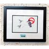 Image 1 : Richard Shorty Framed Print - Hummingbird & Kingfisher