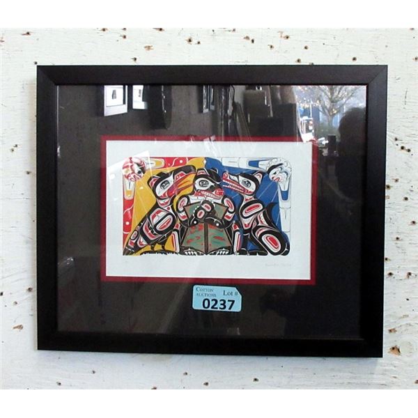 Richard Shorty Framed Print - Clan