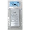 Image 1 : 10 Oz. Asahi Refining .999 Silver Bar