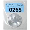 Image 1 : 1 Oz. 2021 Canadian .9999 Silver Maple Leaf Coin