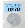 Image 1 : 1 Oz. 2005 Canadian .9999 Silver Maple Leaf Coin