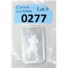 Image 1 : 1 Oz. Samurai Warrior .999 Silver Bar