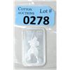 Image 1 : 1 Oz. Samurai Warrior .999 Silver Bar