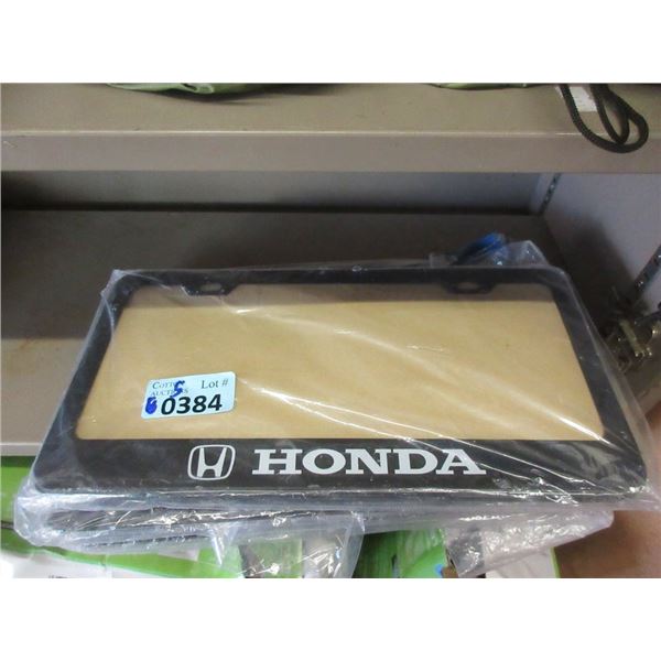 5 Twin Packs of Honda License Plate Frames