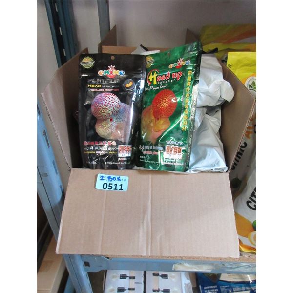 2 Boxes of Okiko Fish Pellets