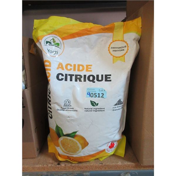 4 x 10 LB Bags of Citric Acid