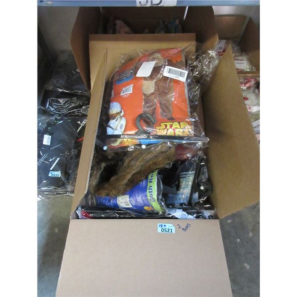 2 Large Boxes of Assorted Halloween Costumes