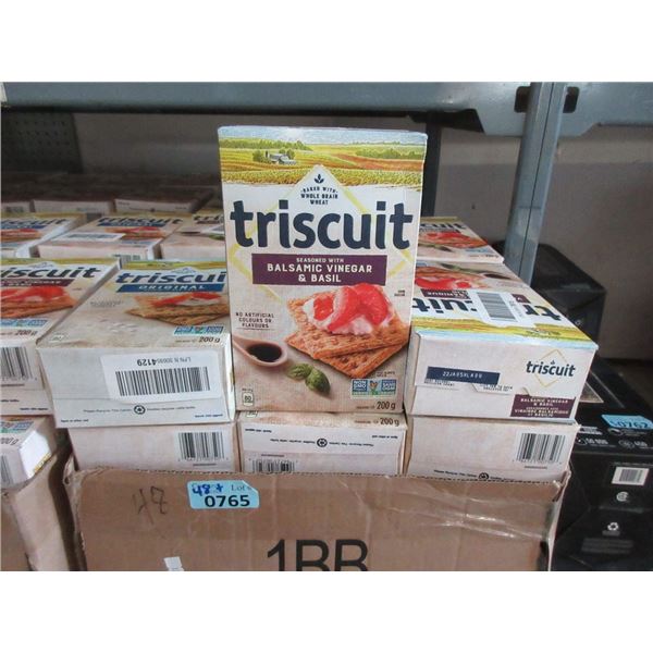 48+ Boxes of Triscuit Balsamic Vinegar & Basil