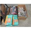 Image 1 : 2 Boxes and 1 Stack of New Merchandise
