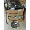 Image 1 : 2 Boxes of New Zippered Sunglass Cases