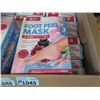 Image 1 : 20 Boxes of Foot Peel Masks - 3 Pairs Per Box