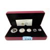 Image 1 : 2016 Fine Silver Fractional Maple Leaf Coin Set