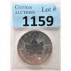 Image 1 : 1 Oz. Fine Silver 2015 Canada Maple Leaf Coin