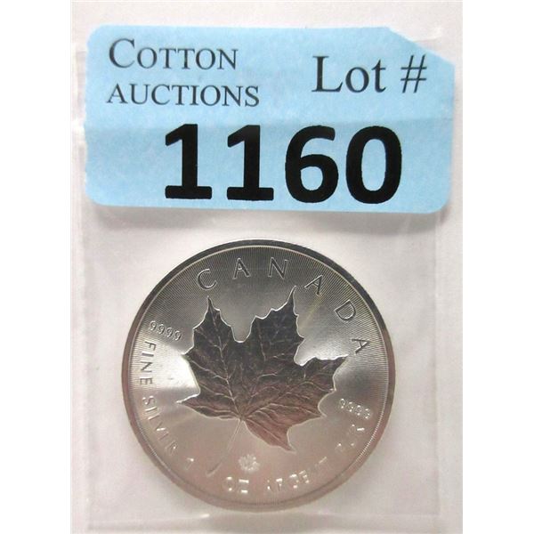 1 Oz. Fine Silver 2020 Canada Maple Leaf Coin