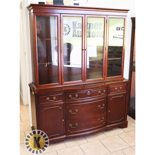 HUTCH  AND BUFFET TWO PIECE