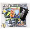 Image 1 : LOT OF 3 X BOX  AND 5 PC GAMES