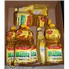 Image 1 : FLAT OF ASSORTED COOKING OIL