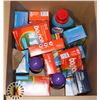 Image 1 : BOX OF LAUNDRY SUPPLIES