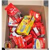 Image 1 : BOX OF ASSORTED BOX FOODS (SOME PAST BEST BEFORE)