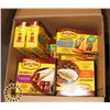 Image 1 : BOX OF ASSORTED TACO KITS (ALL PAST BEST BEFORE)