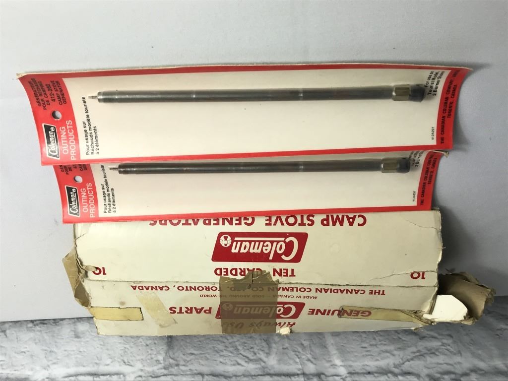Coleman Camp Stove Generators 2 Old New Stock