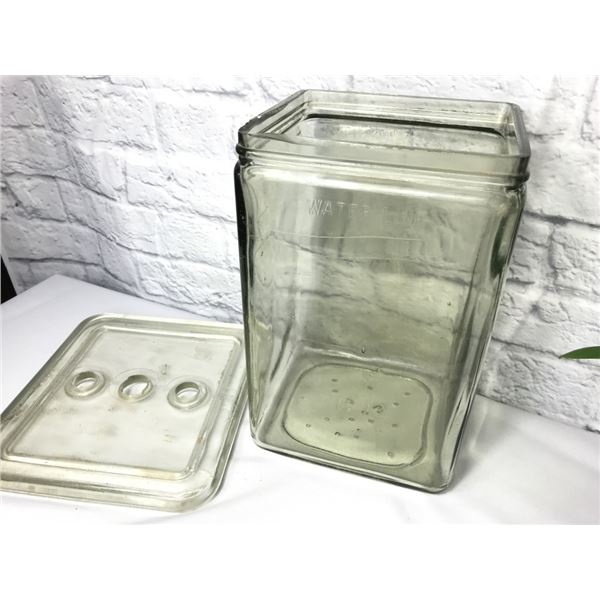 Glass Battery Jar and Glass Battery Lid