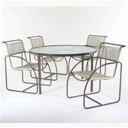 Walter Lamb - Dining table & chairs