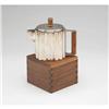 Image 1 : Ilonka Karasz - Silver plate and wood teapot