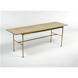 Paul McCobb - Console with Travertine top (mo