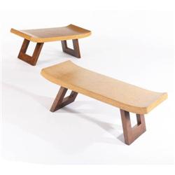 Paul T. Frankl - Pair of cork tables