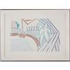 Image 1 : David Hockney - "My Pool and Terrace" (from E